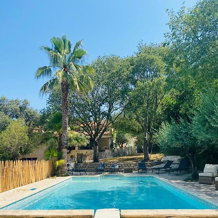 Magnifique Villa Typique Du Sud Avec Piscine Privee Et Jardin Mediterraneen Saint-Vincent-de-Barbeyrargues Zewnętrze zdjęcie