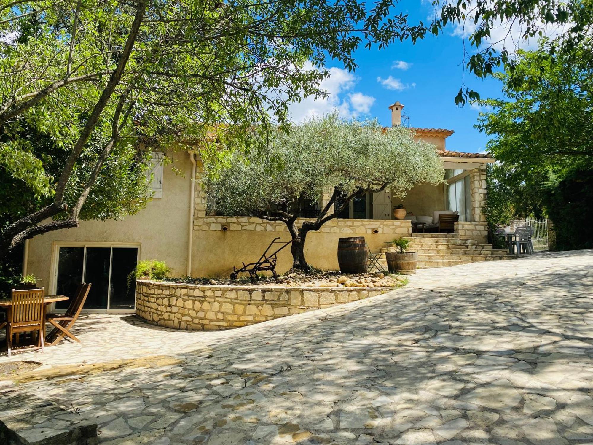 Magnifique Villa Typique Du Sud Avec Piscine Privee Et Jardin Mediterraneen Saint-Vincent-de-Barbeyrargues Zewnętrze zdjęcie