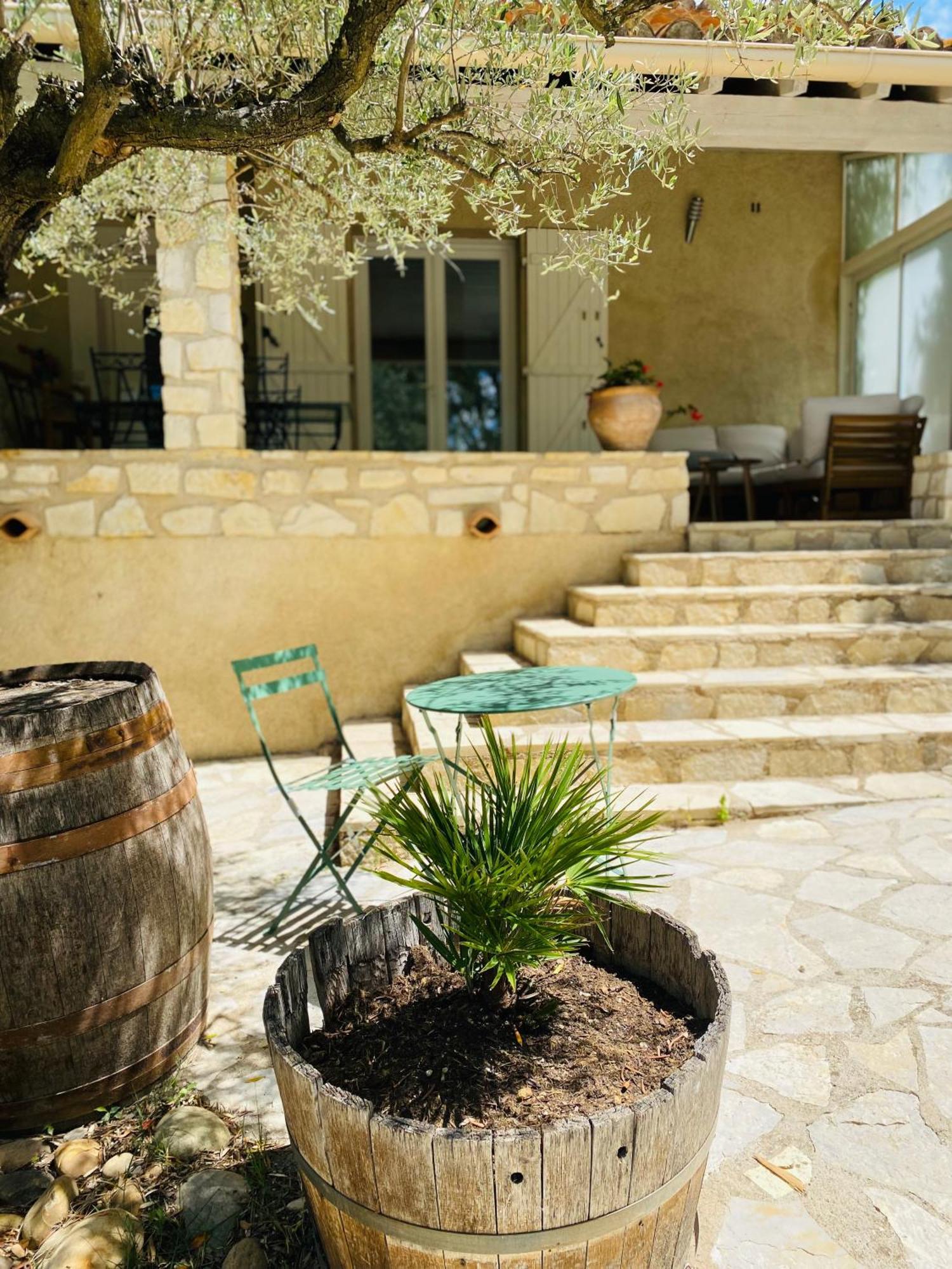 Magnifique Villa Typique Du Sud Avec Piscine Privee Et Jardin Mediterraneen Saint-Vincent-de-Barbeyrargues Zewnętrze zdjęcie